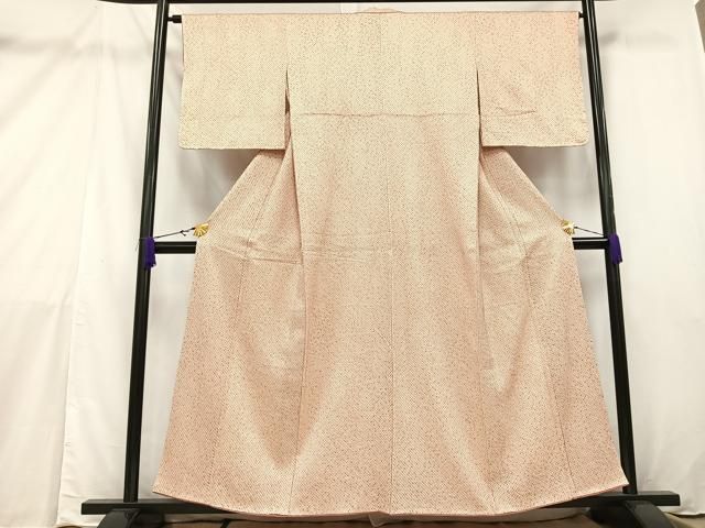 平和屋着物□大変加工の良い総絞り小紋 正絹 逸品 AAAX6720mf