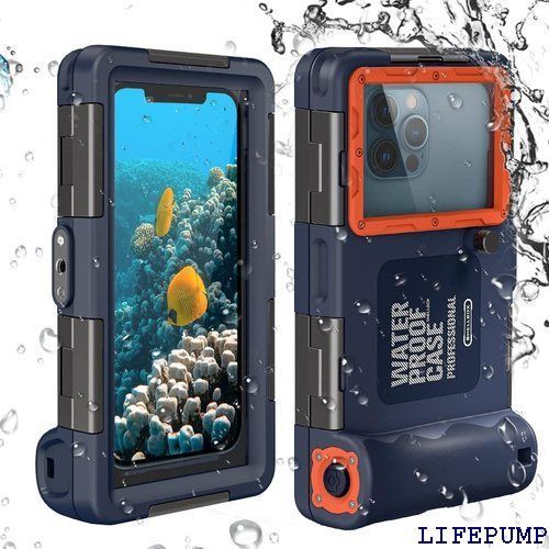 潜水用ケース iphone 水中撮影 ケース 防水ケース スマホ用 水中撮影・写真 IPX8標準防水レベル水深さ15mまで潜水 水泳 防水ポーチ お風呂 海水浴 夏フェス 温泉 お釣り 排気機能 ストラップ付