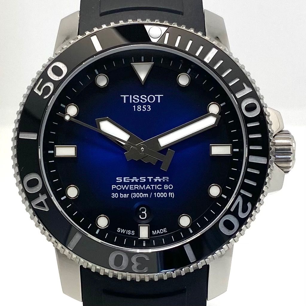 美品】ティソ TISSOT シースター1000 パワーマチック80 T120407A