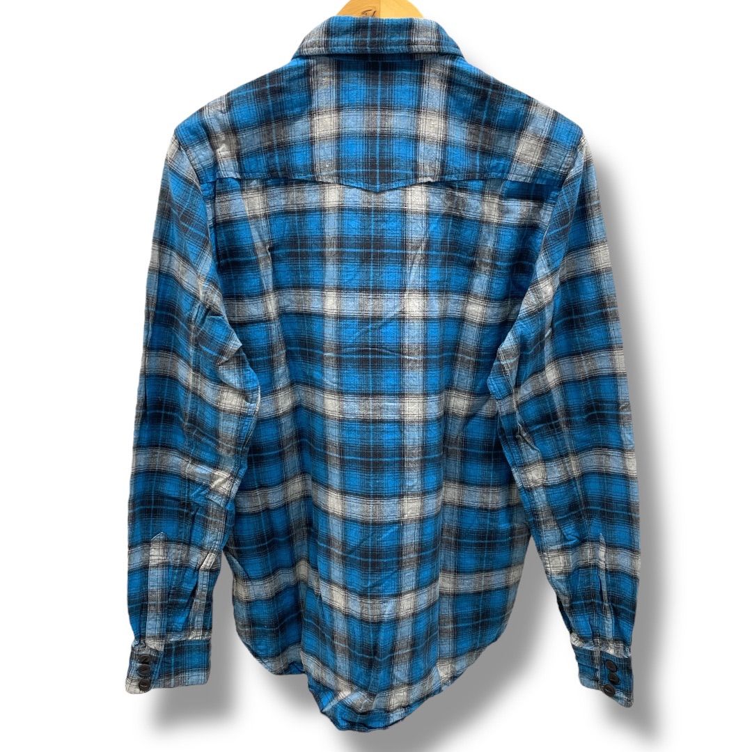 steven alan チェック柄 長袖シャツ steven alan スティーブンアラン 長袖シャツ ネルシャツ