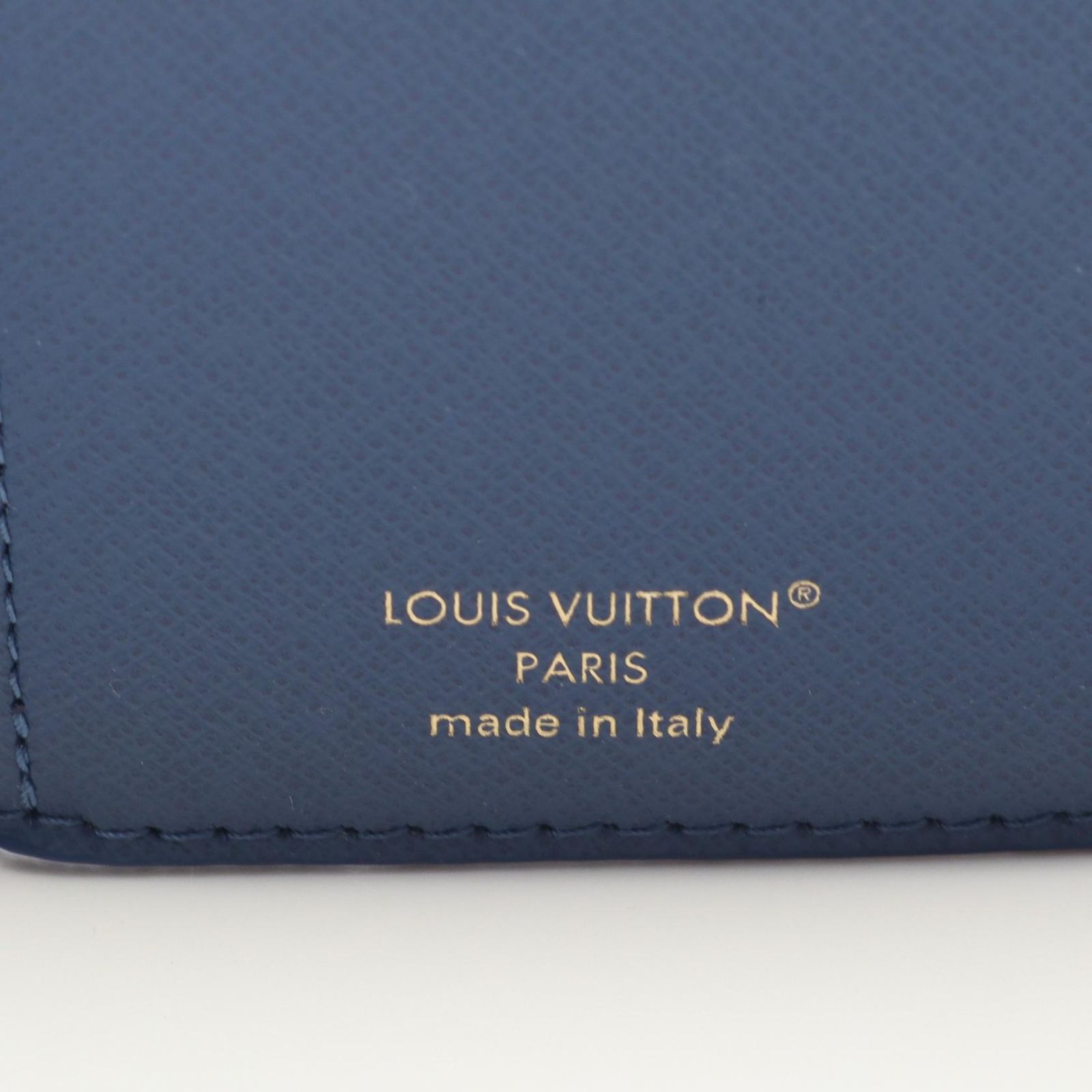 ☪ LOUIS VUITTON ルイ ヴィトン ポルトフォイユ ヴィクトリーヌ モノグラムデニム 三つ折り財布