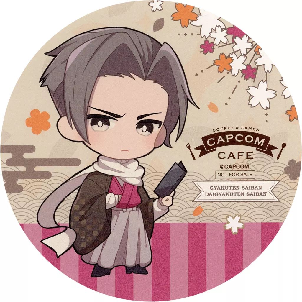 格安saleスタ 中古】コースター 御剣怜侍 コースター 「CAPCOM CAFE×逆転裁判 その他