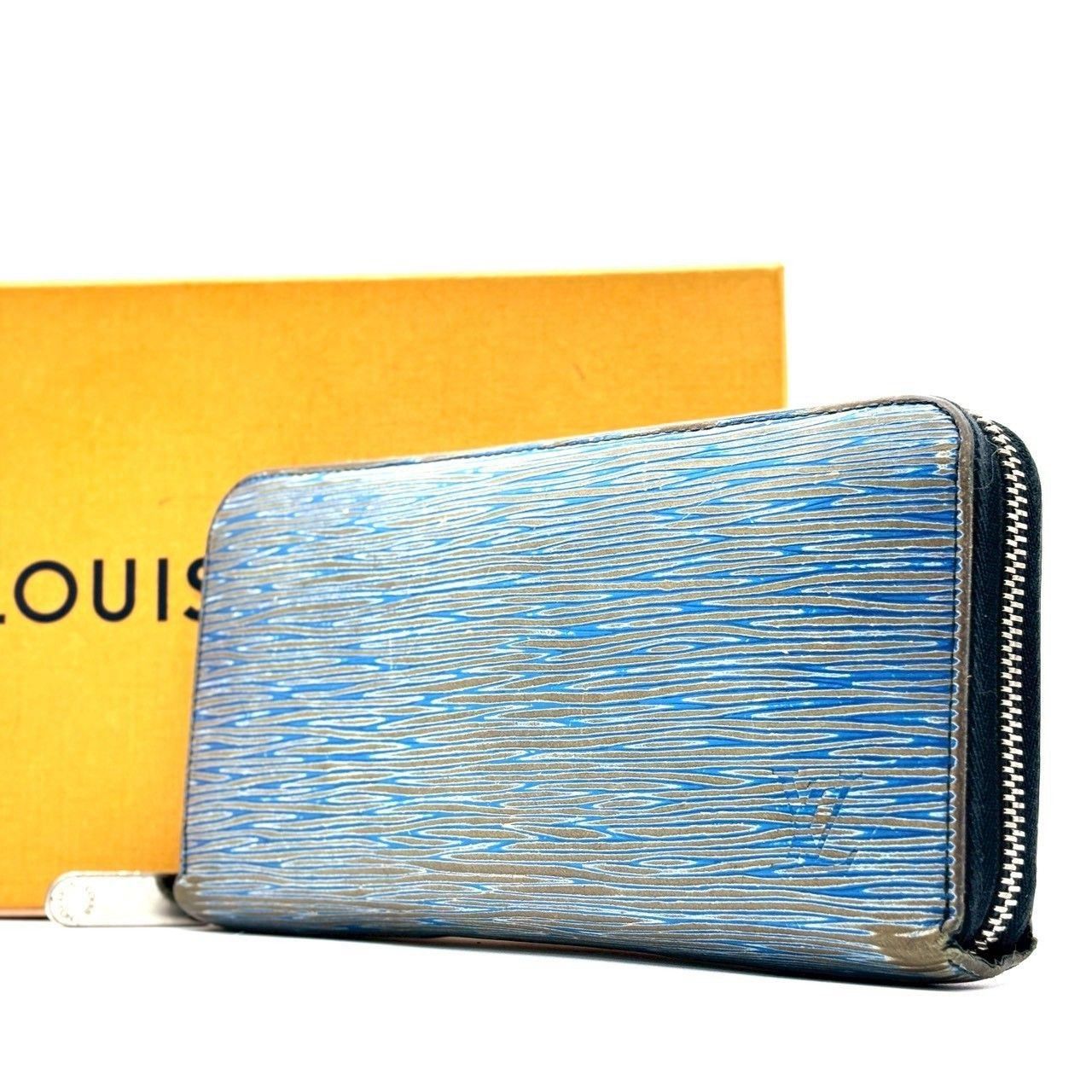 青の品格】 LOUIS VUITTON ルイヴィトン 長財布 ジッピー