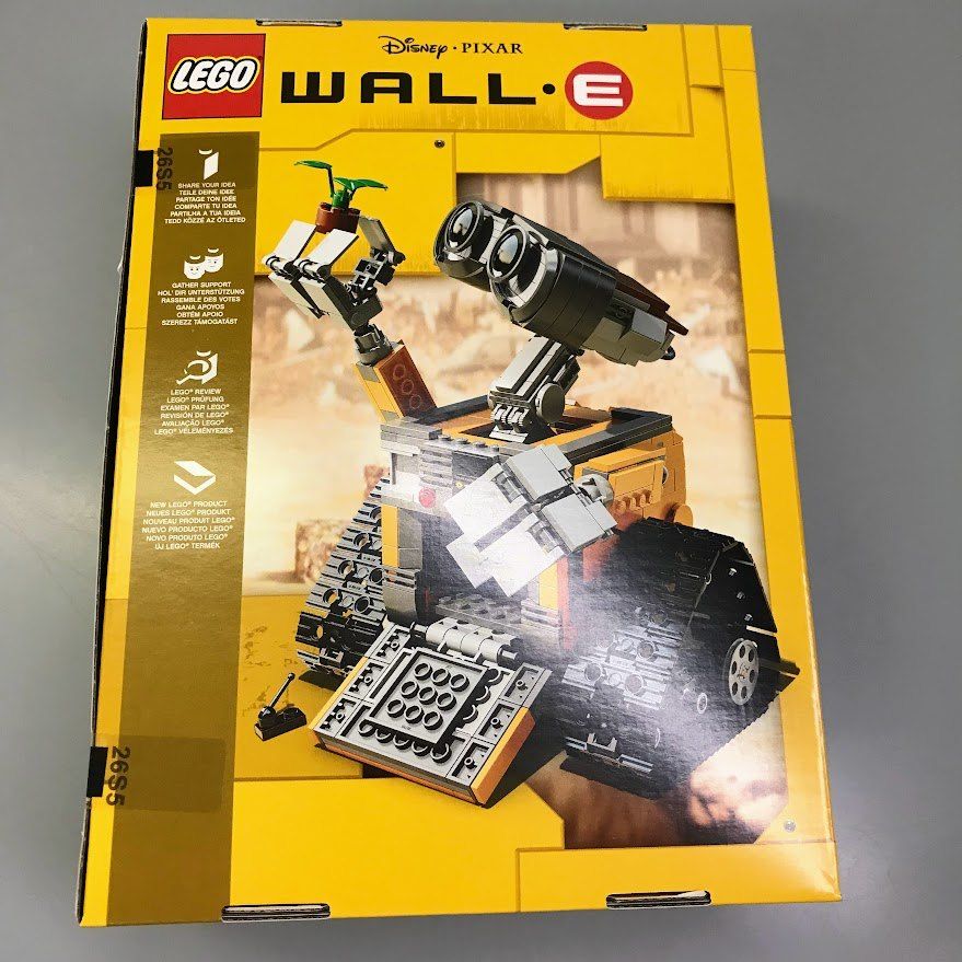 正規品 新品未開封 LEGO レゴ ディズニー　ピクサー 21303 ウォーリー 廃盤品 HD-155-E ※ロボット　IDEAS　アイデア　♯012  372