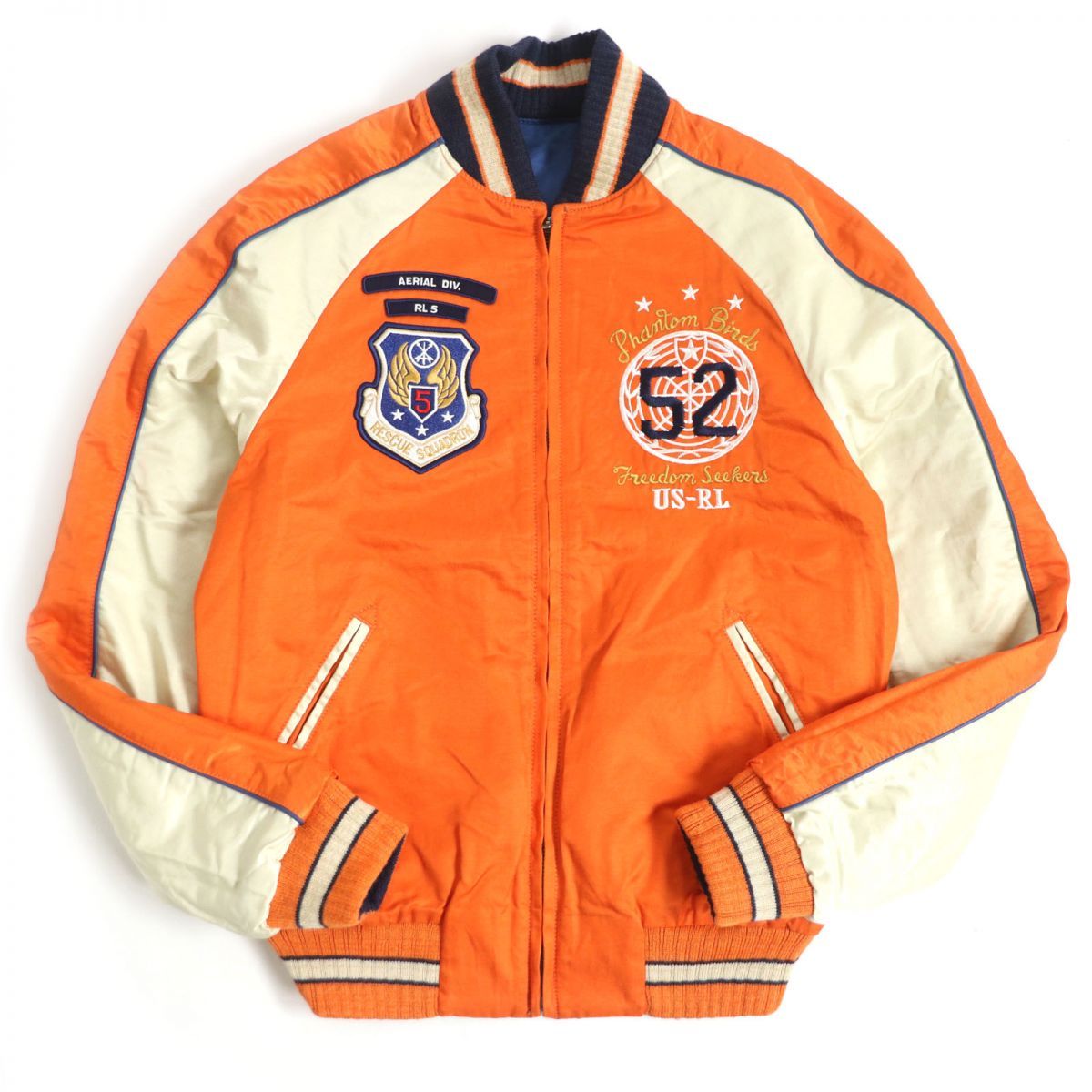 高品質，最新作】 ポロラルフローレン スカジャン 刺繍 リバーシブル