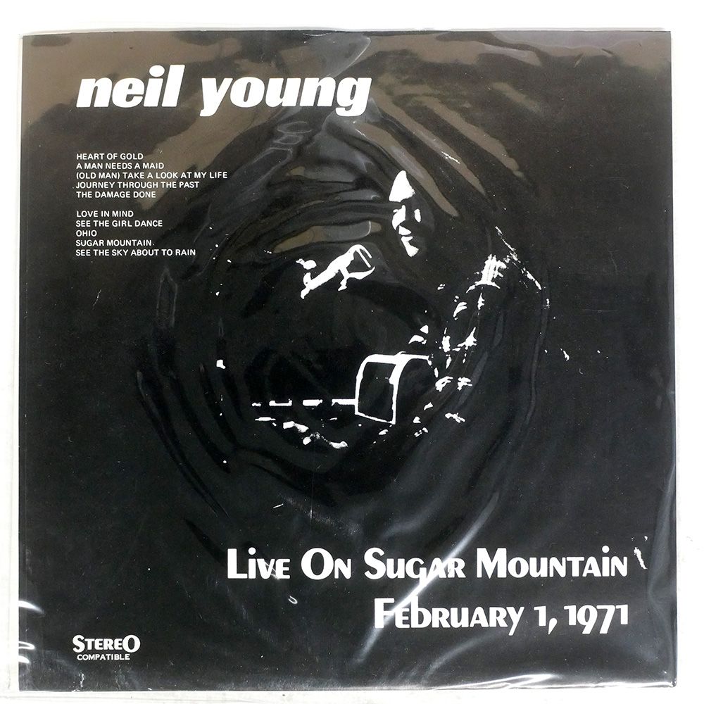 米 ブート US盤 NEIL YOUNG/LIVE ON SUGAR MOUNTAIN FEBRUARY 1