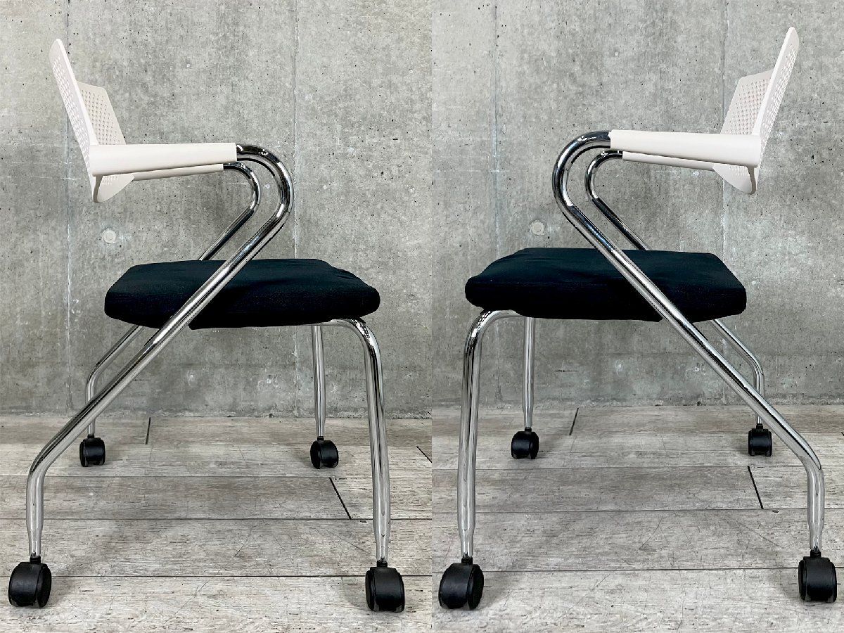 vitra/ヴィトラ□ビザロール2□ホワイトXブラック□ビジター