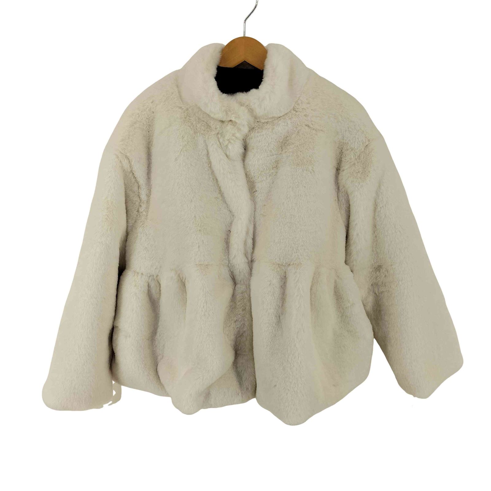 ユーズドフルギ USED古着 {{NOTRE EMOR}} silhouette volume coat レディース FREE