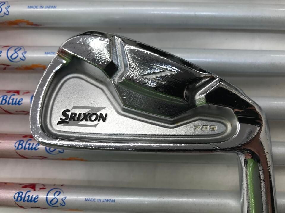 【即納】【訳あり】スリクソン Z725 | S | Miyazaki KENA Blue 8 | 中古 | アイアンセット | ダンロップ