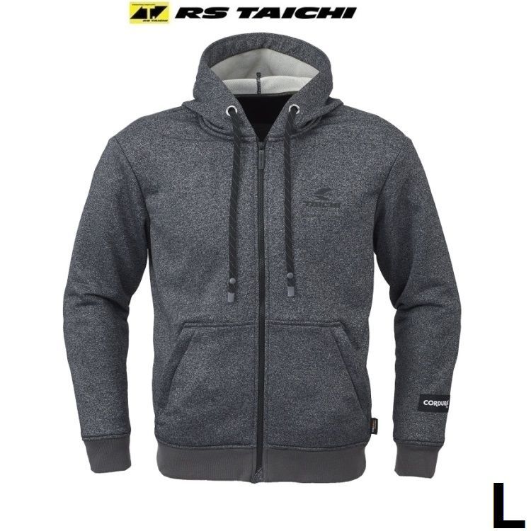 RSタイチ RSJ330 バイクジャケット チャコール RSタイチ コーデュラフーディ チャコール Lサイズ RSJ330 バイク RS