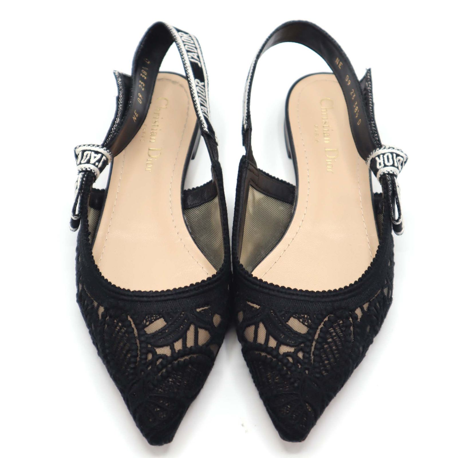 Christian Dior ディオール サンダル J'A DIOR スリングバックフラット