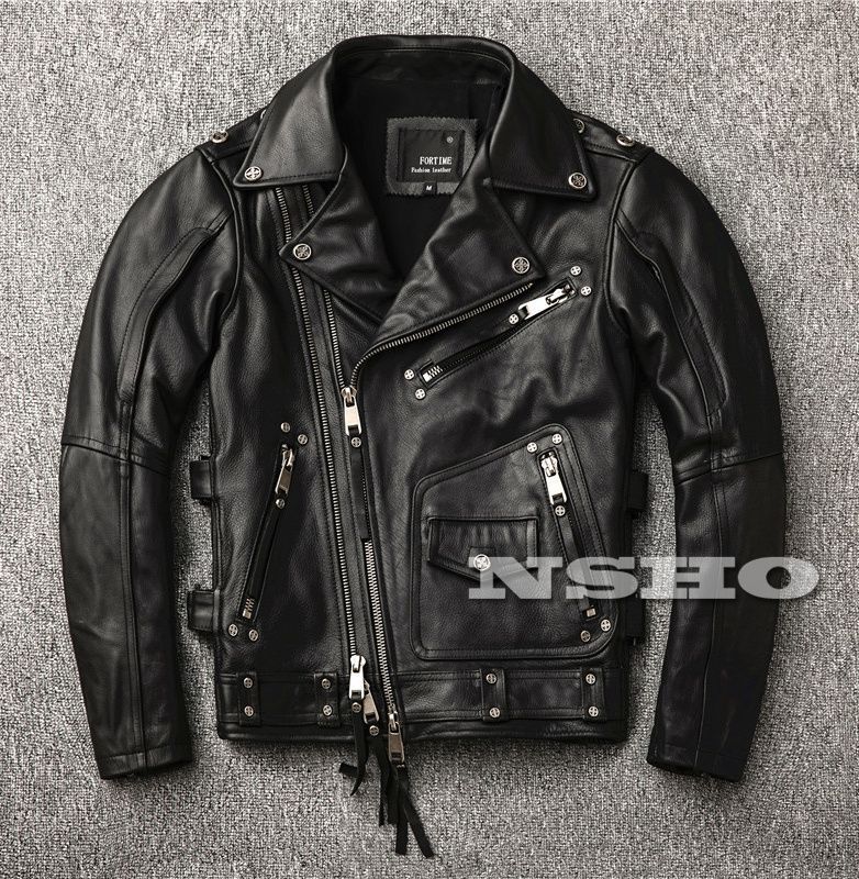 1.3mmカウハイド 50's J-24タイプ ダブルライダース メンズ 革ジャン