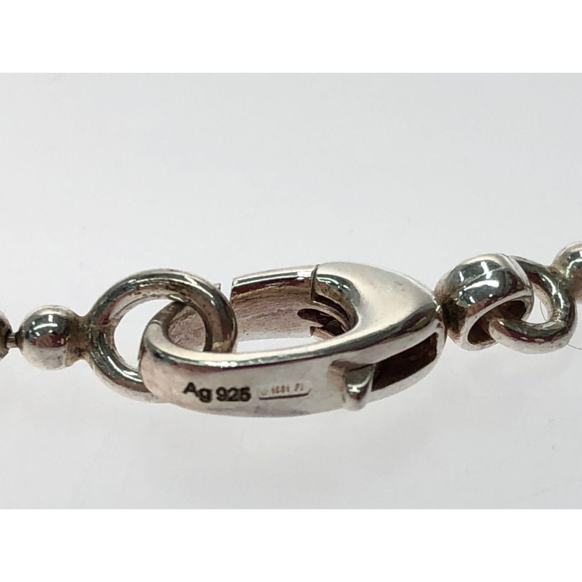 ▽▽GUCCI グッチ レディース シルバーネックレス インターロッキング  