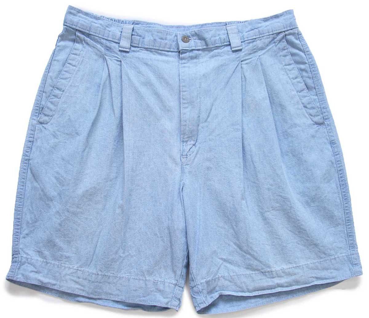 90s USA製 DOCKERSドッカーズ ツータック コットン シャンブレー