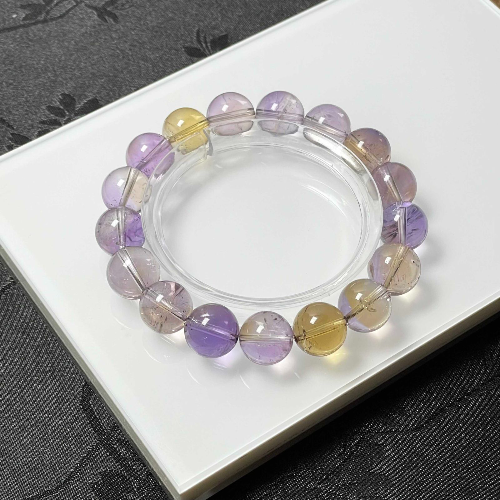 10%OFF レア EU製 ☆両色アメトリン☆パワーストーン