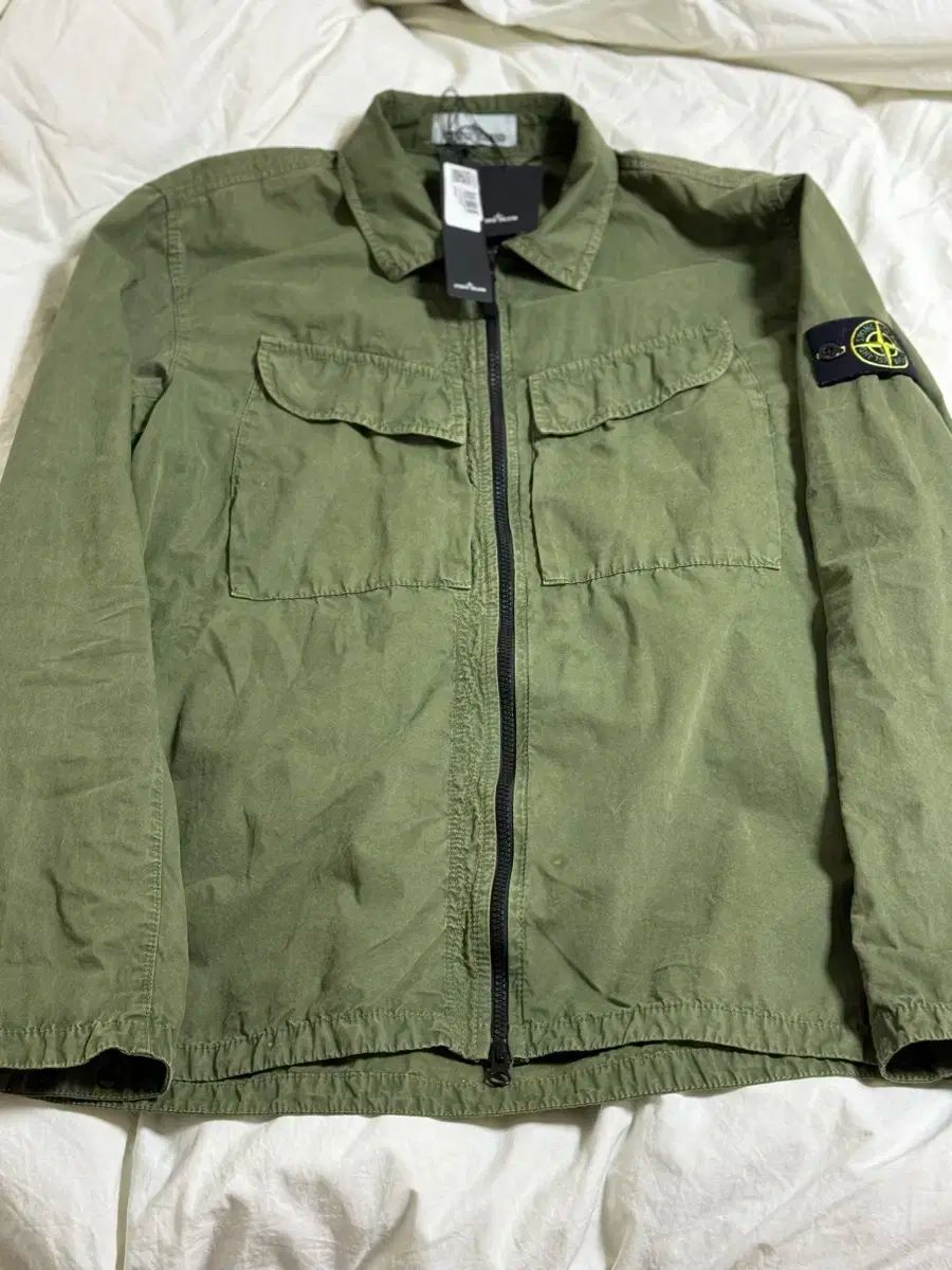 STONE ISLAND ストーンアイランド エフェクト オーバーサイズシャツ XL