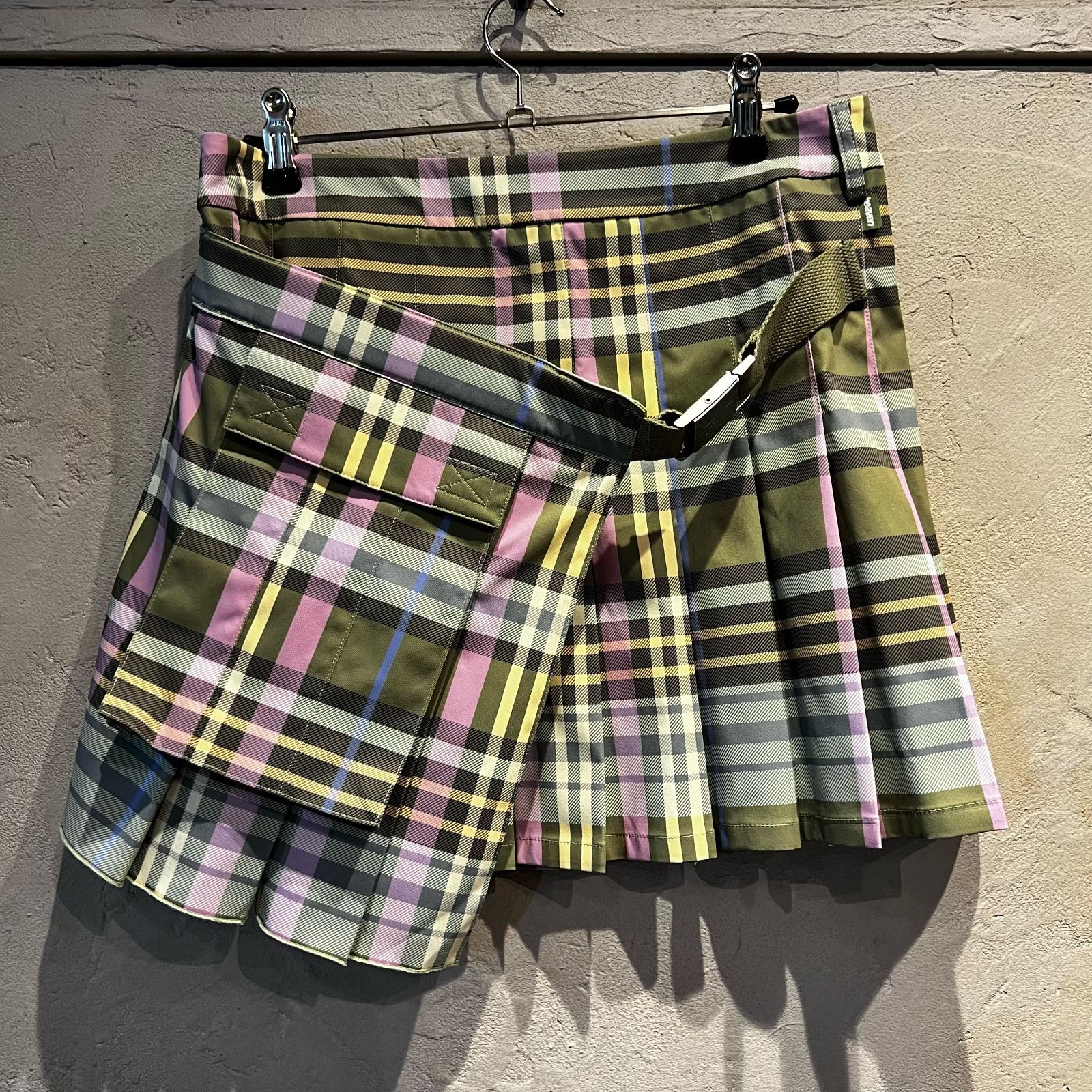 heaven BY MARC JACOBS ヘブンバイマークジェイコブス CARGO MINI SKIRT カーゴプリーツミニスカート P187M22FA22 size S 代官山A05