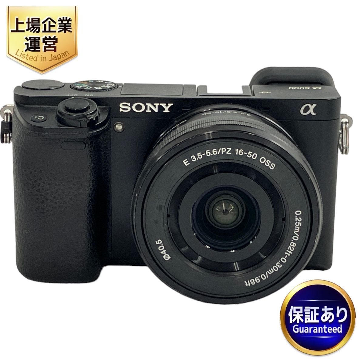 SONY ソニー ILCE-6000 α6000 ミラーレスカメラ 16-50mm F3.5-5.6 レンズキット 趣味 撮影 N8967120 -  メルカリ