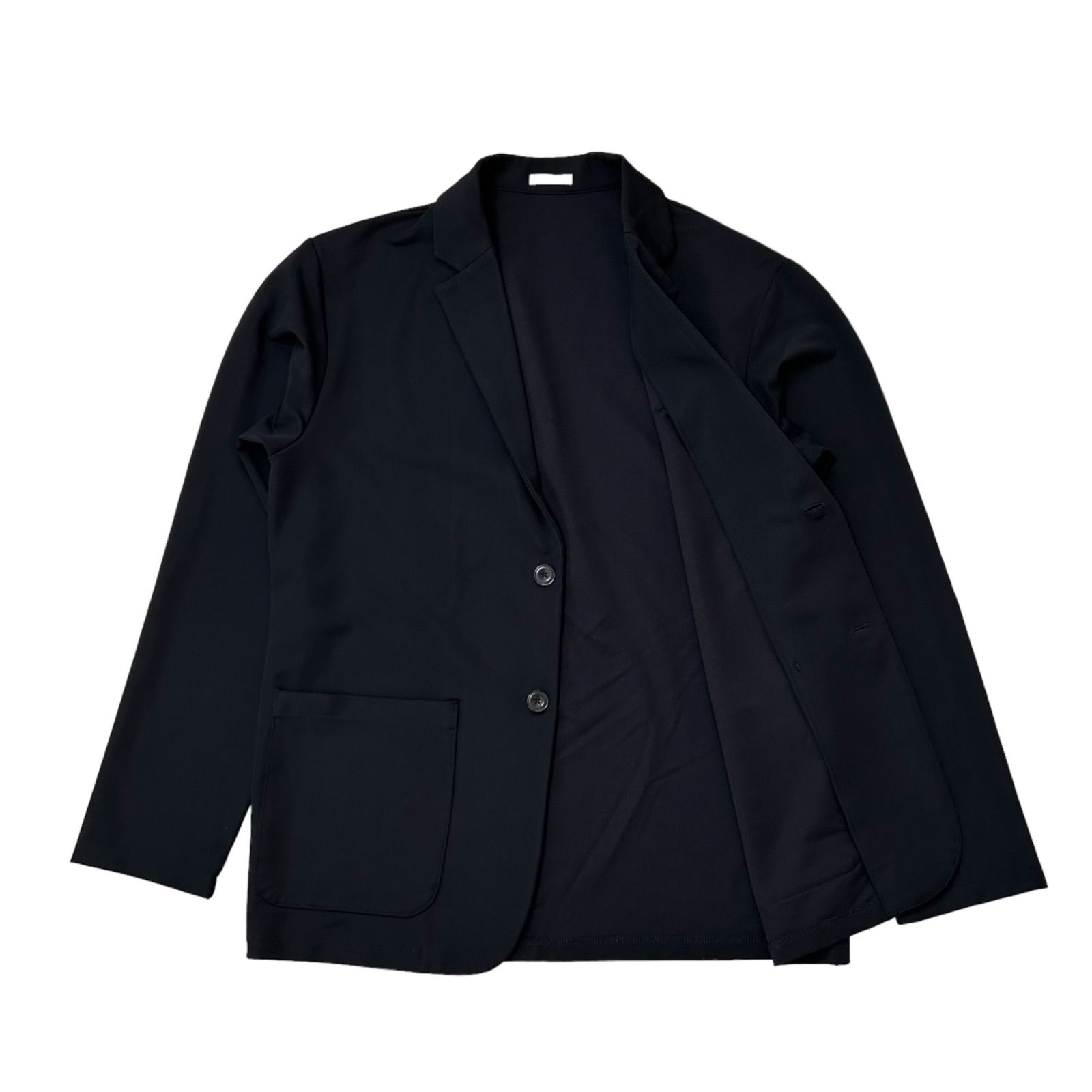 213◯ GU セットアップ ブラック カジュアルスーツ L 美品
