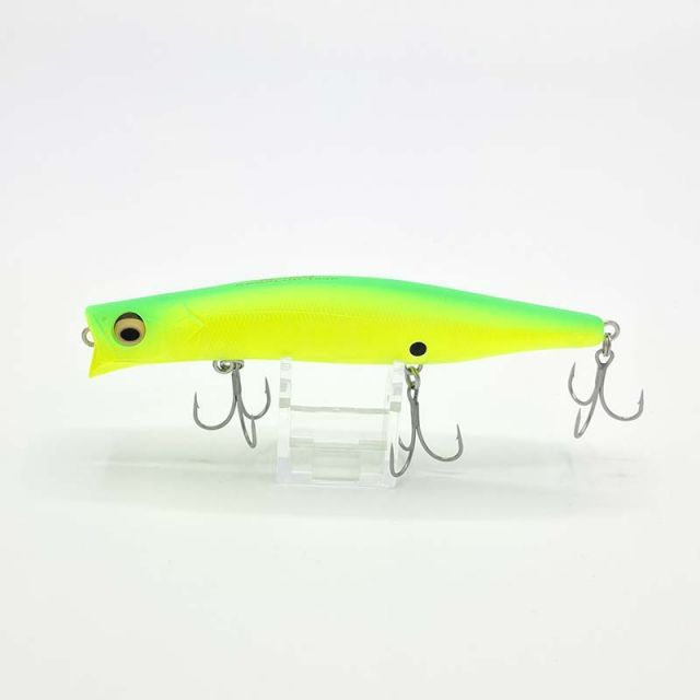 メガバス カゲロウ 124F ライムグリーンマットチャート ブンブン