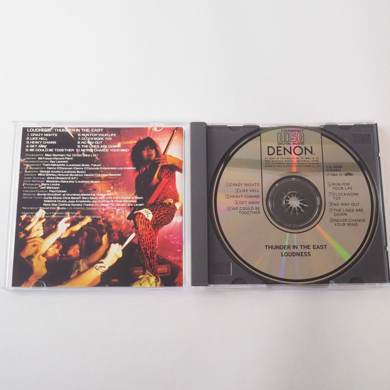 帯付美品] ラウドネス (LOUDNESS) サンダー・イン・ジ・イースト