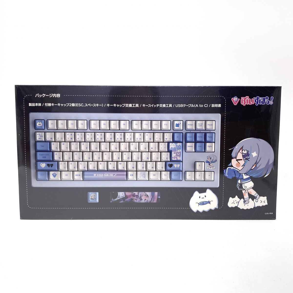 VSPO! GEAR ゲーミングキーボード 花芽すみれEdition ぶいすぽ VSPO