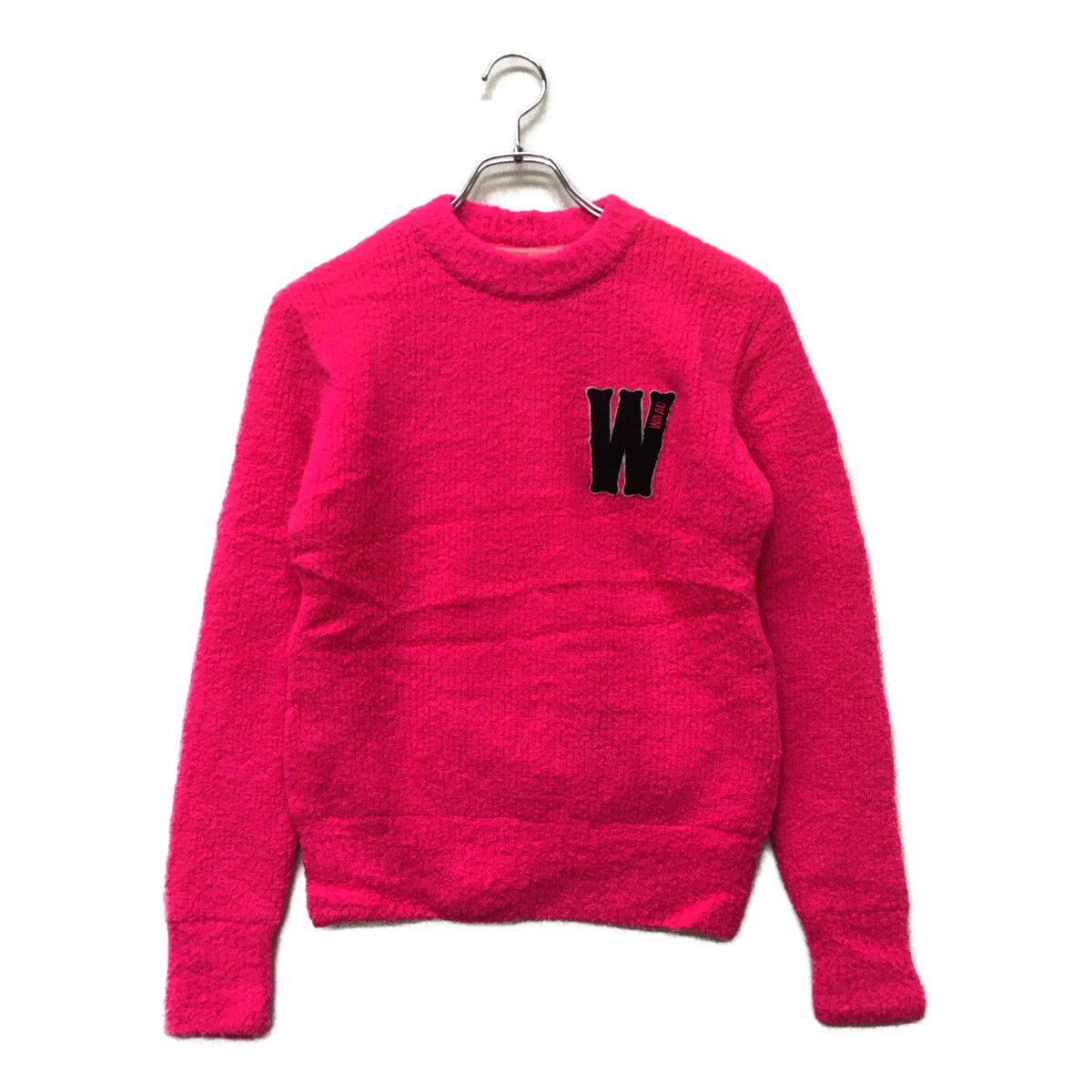 WAAC フード付きニット サイズ3(L) ワック waac 新品同様 中古 レディース ワック WAAC セーター 3(L) ピンク クルーネック