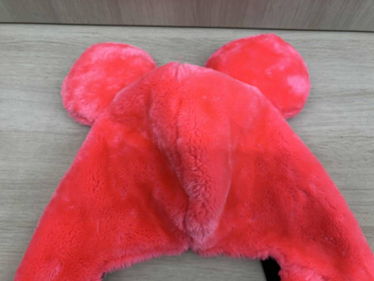 Disney ディズニー マフラーキャップ ピンク ファンキャップ