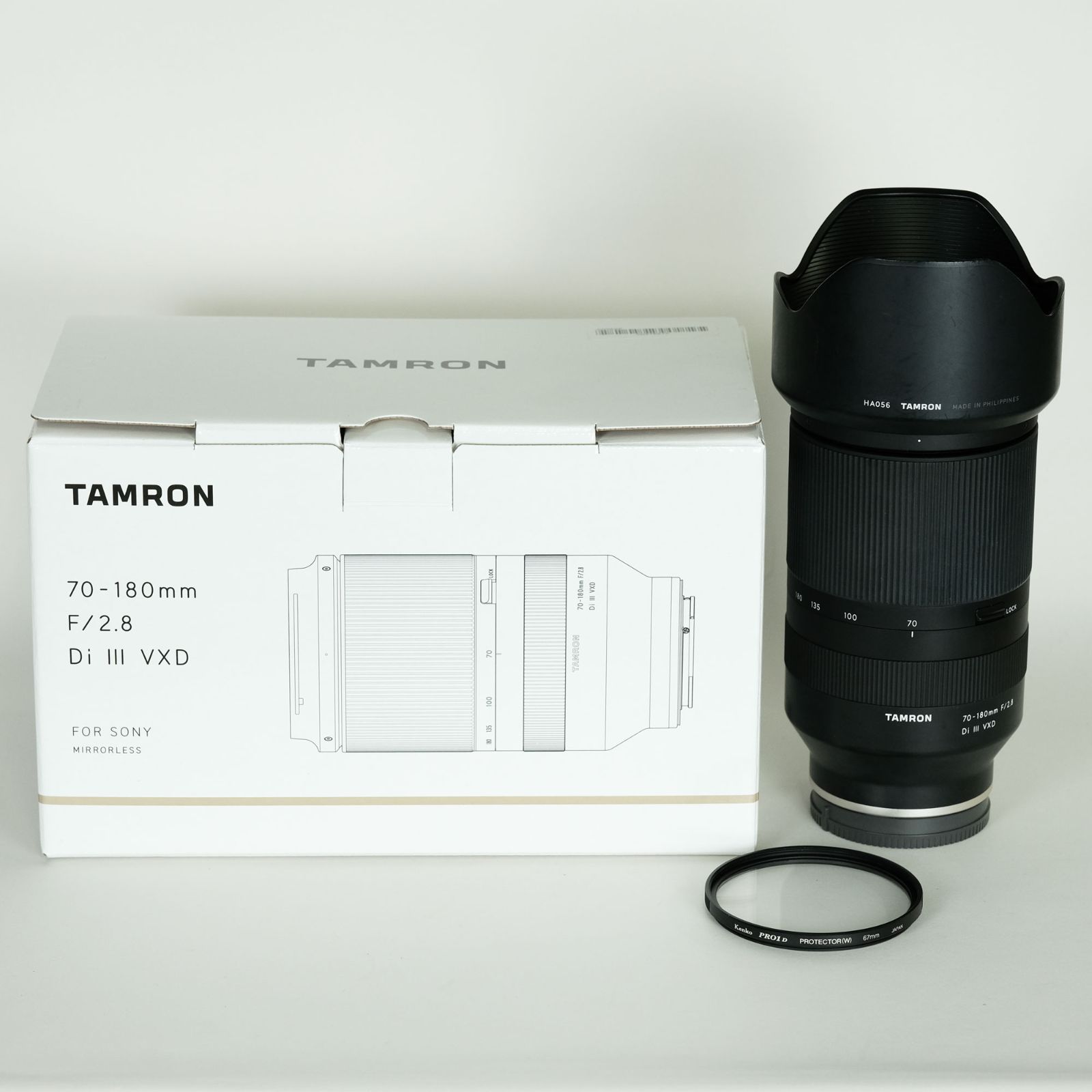 [良品｜フィルター付] TAMRON 70-180mm F/2.8 Di III VXD (Model A056) [ ソニーE用 ] / ソニーE用
