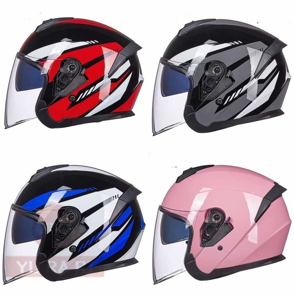 モモデザイン ジェットヘルメット 【中古】 MOMO DESIGN PSCマーク有 
