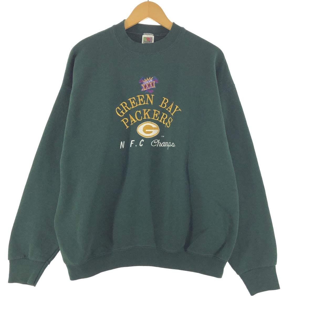 古着 フルーツオブザルーム FRUIT OF THE LOOM NFL GREEN BAY PACKERS