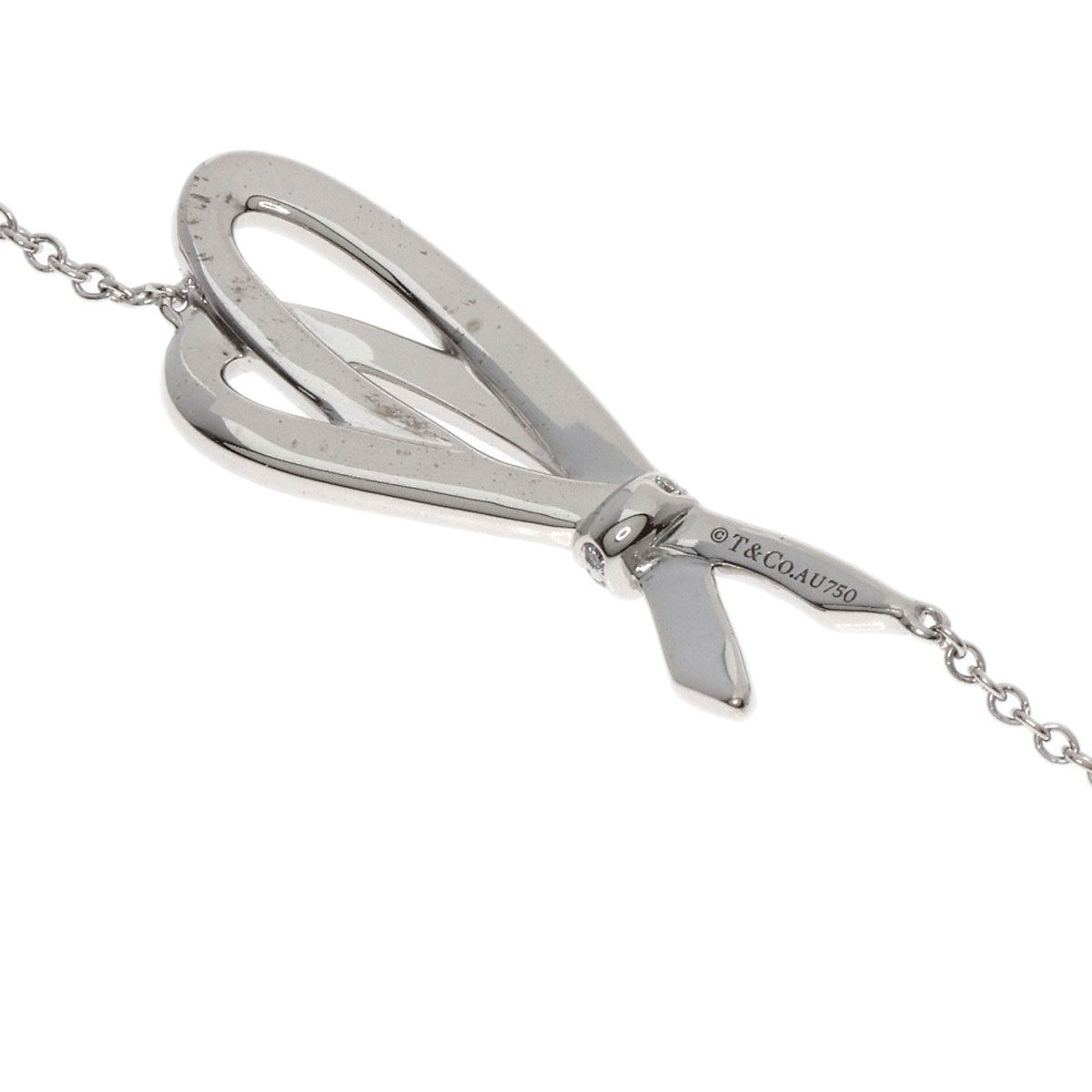 Tiffany&Co. フルダイヤボウリボンブレスレットK18WG Tiffany&Co. フルダイヤボウリボンブレスレットK18WG