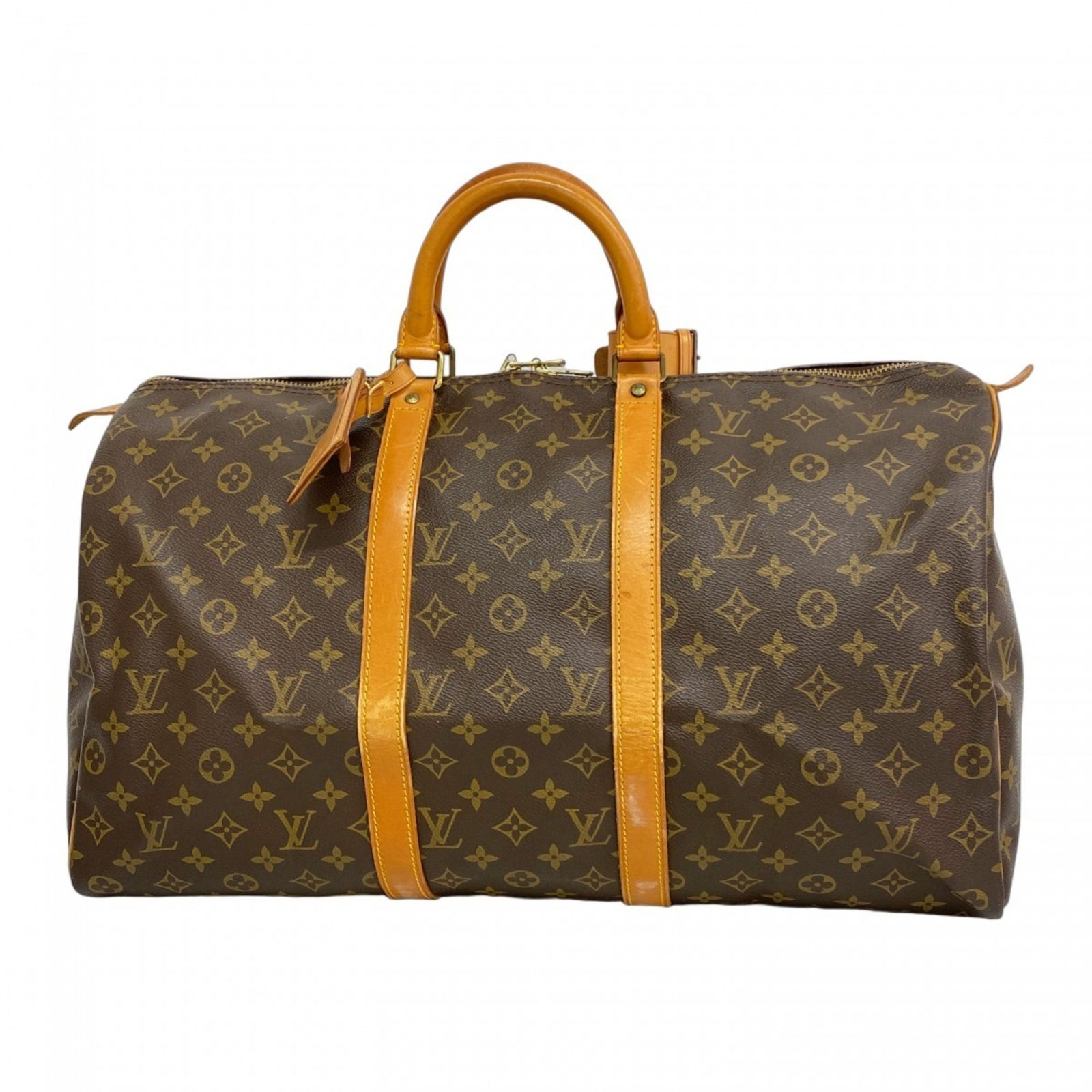 ルイ・ヴィトン ボストンバッグ ブラウン LOUIS VUITTON 「LOUIS VUITTON」 モノグラム キーポル50