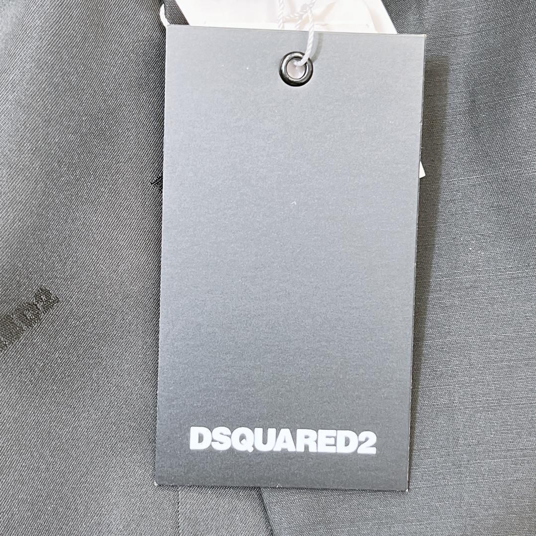 04851】新品未使用 Dsquared2 アウター 46 ブラック 新品 未使用品