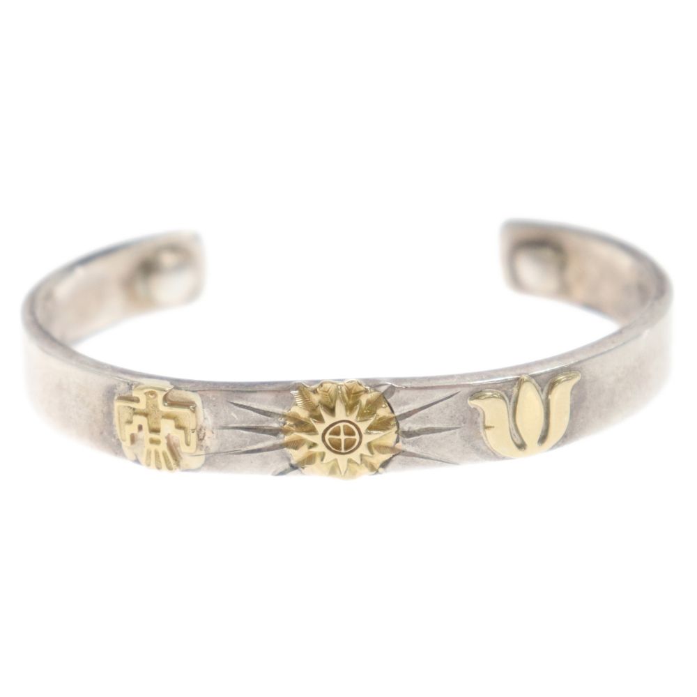 RED MAN レッドマン SYMBOL BANGLE シンボルバングル RM-508-SG-2 シルバー/ゴールド M RED MAN (レッドマン) SYMBOL BANGLE シンボルバングル RM-508-SG-2