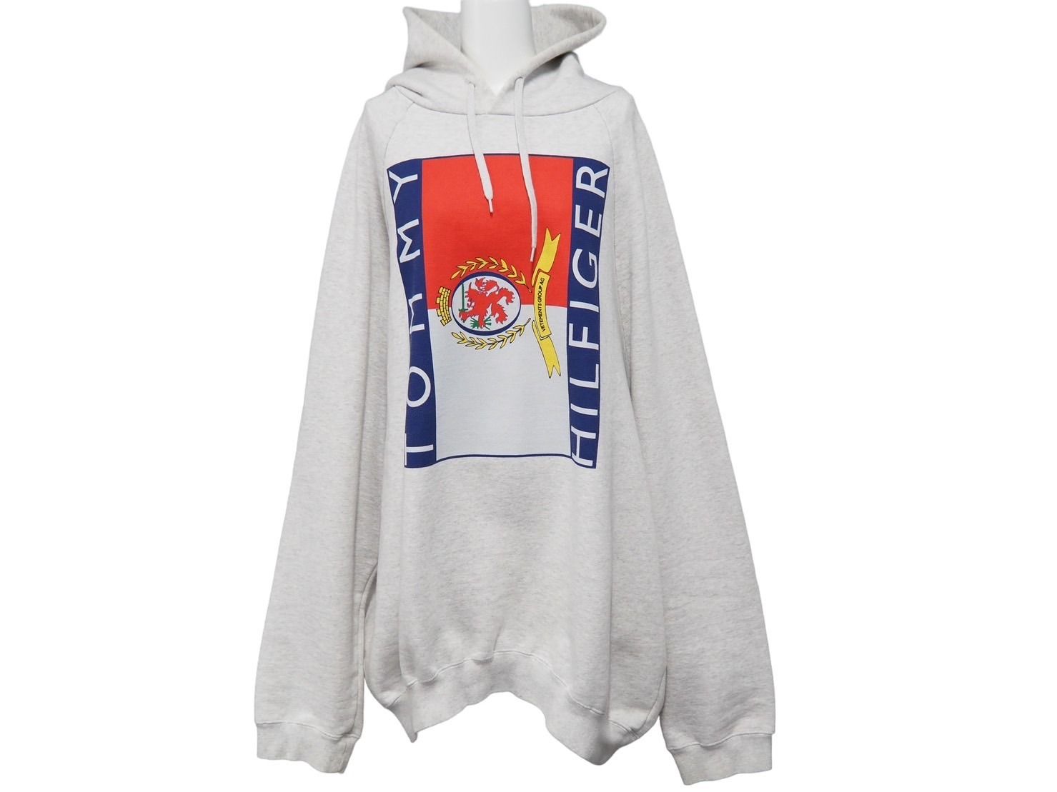 極美品】VETEMENTS ヴェトモン トミーヒルフィガー コラボ パーカー