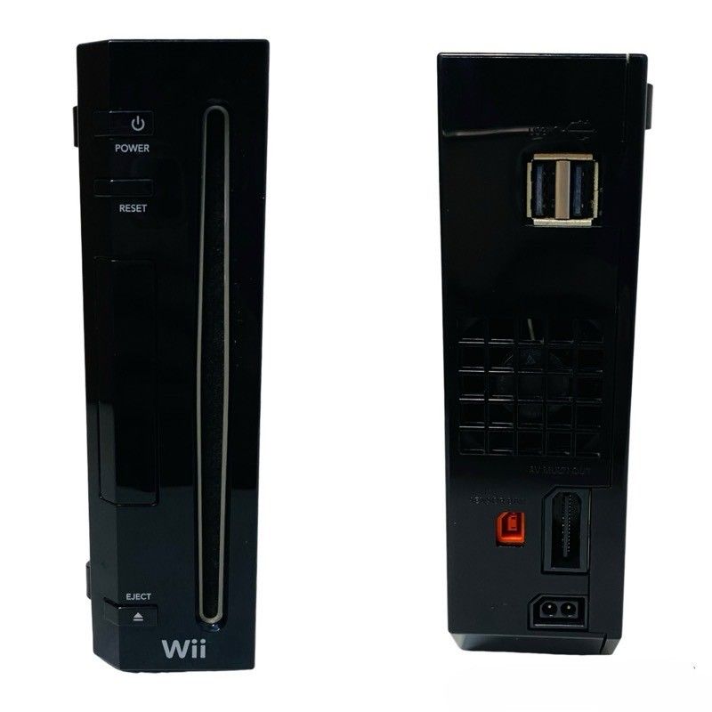 Nintendo 任天堂 Nintendo Wii RVL-001 ゲーム機本体 ブラック