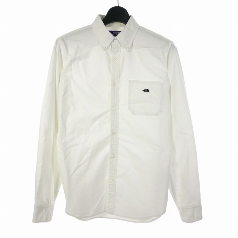 THE NORTH FACE PURPLE LABEL◆長袖カットソー/S/コットン/ホワイト THE NORTH FACE PURPLE LABEL/Field Long Sleeve Tee｜Daytona