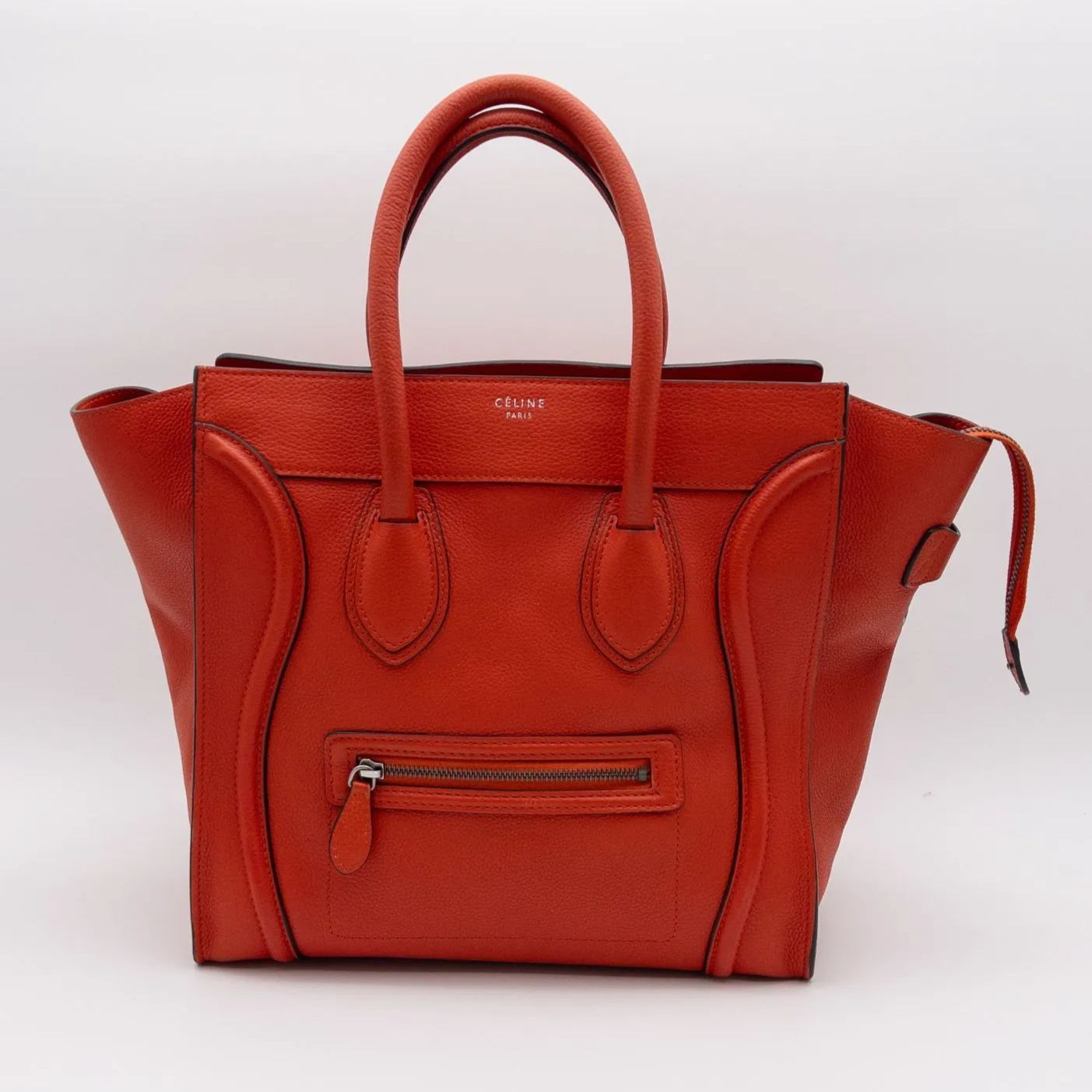 【美品】CELINE セリーヌ ラゲージ ミニショッパー ハンドバッグ CELINE （未使用 展示品）セリーヌ ラゲージ ミニショッパー