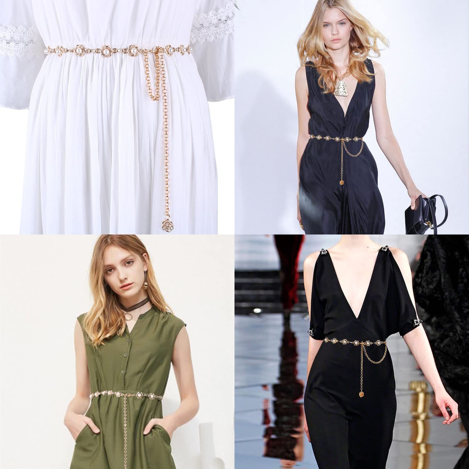 ベルト 腰部飾り飾りベルト