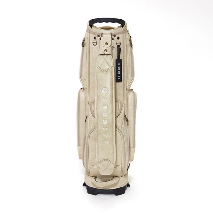 シェリフ キャディバッグ アンティークシリーズ ベージュ メンズ 9.5インチ 2025セカンドモデル
