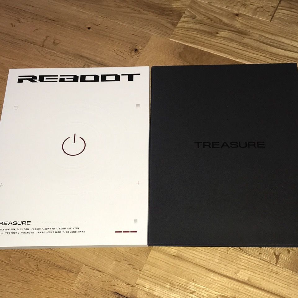 TREASURE 直筆サイン「REBOOT」PHOTOBOOK ver.CD - メルカリ