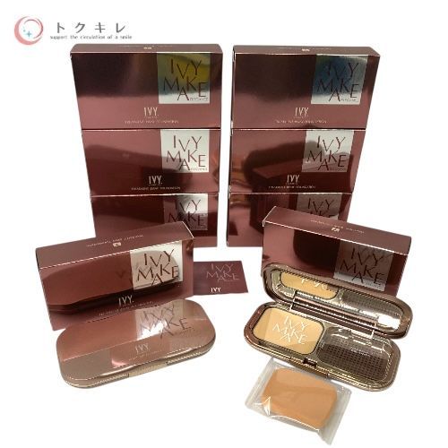 トクキレ 8個 セット アイビー 2WAYファンデーション 30 業務用|ストック|ナチュラル肌色 IVY