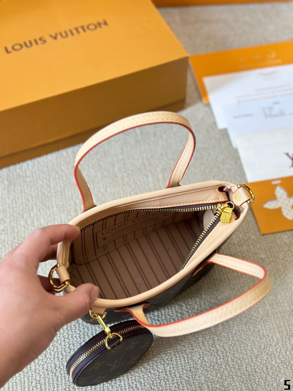 LV新型超ミニNeverfull BB/脇バッグ/ハンドバッグ、リュック