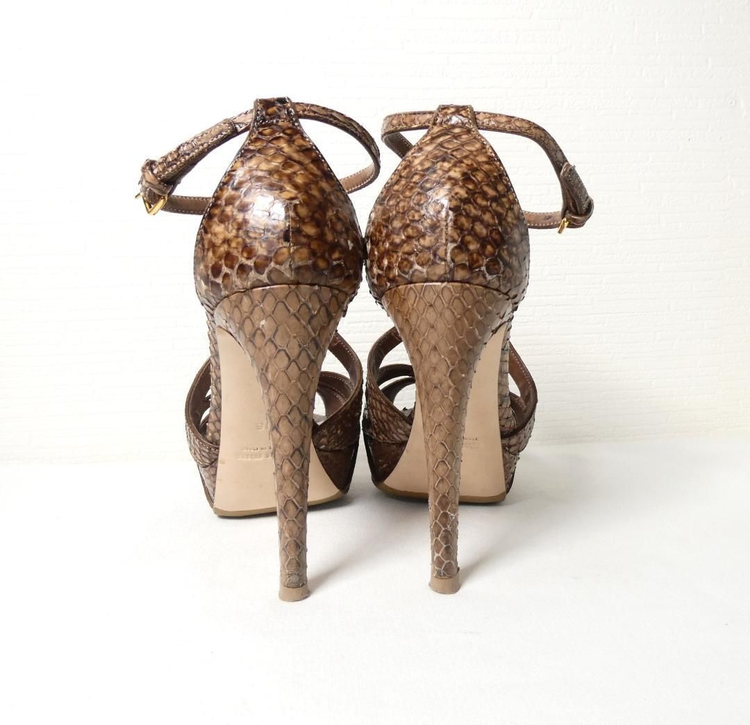 MIU MIU ミュウミュウ サイズ35 約22㎝ サンダル パンプス アンクル