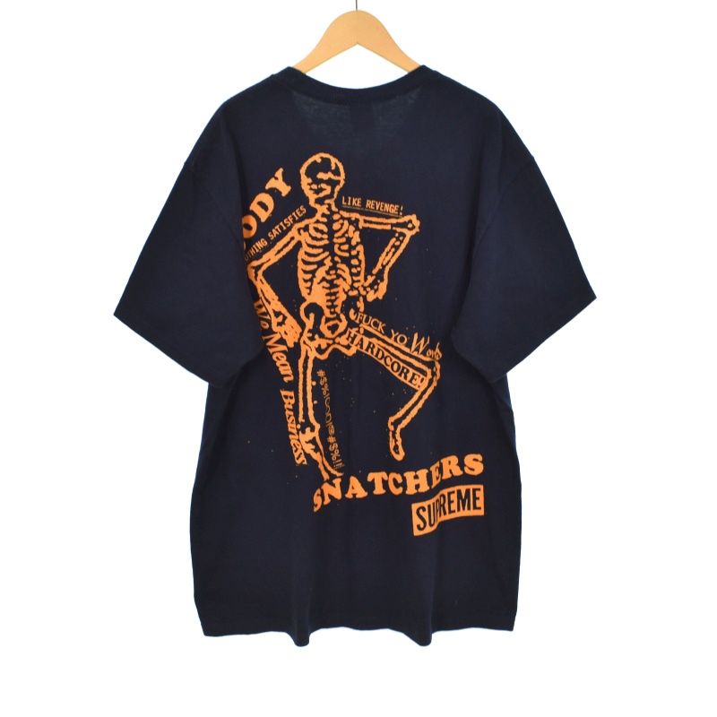 超人気!SUPREME スケルトンイラストプリント 半袖Tシャツ クール Skeleton Tee | Supreme 21ss