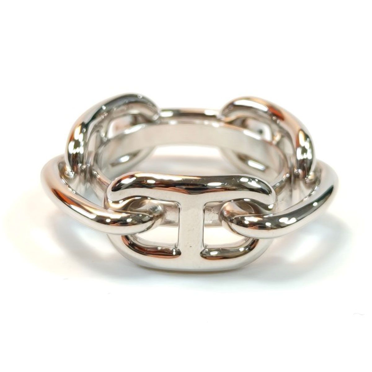 HERMES シェーヌダンクル　スカーフリング　シルバー HERMES(エルメス) シェーヌダンクルスカーフリング シルバー｜【公式