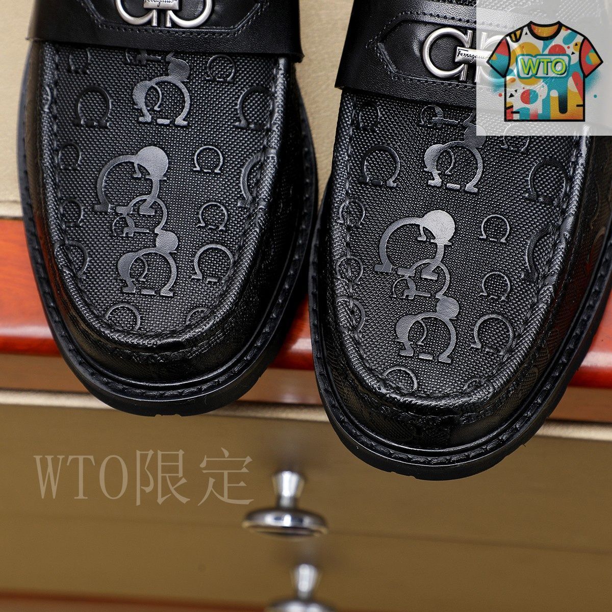 フェラガモのメンズシューズ Ferragamo フェラガモ メンズ ビジネス シューズ31-3 - メルカリ