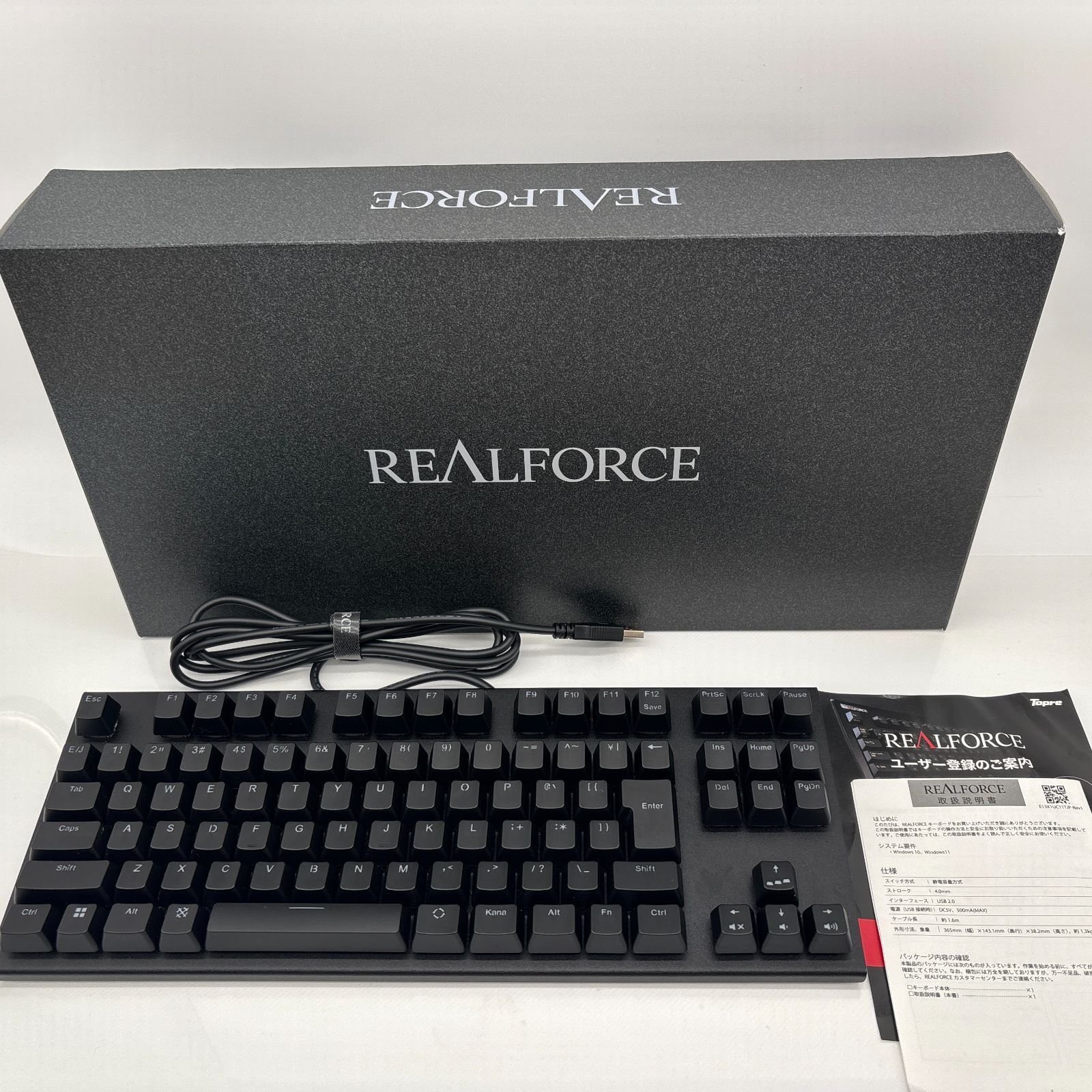 Realforce GX1 日本語配列 30g X1UC13 REALFORCE GX1 KEYBOARD X1UC13
