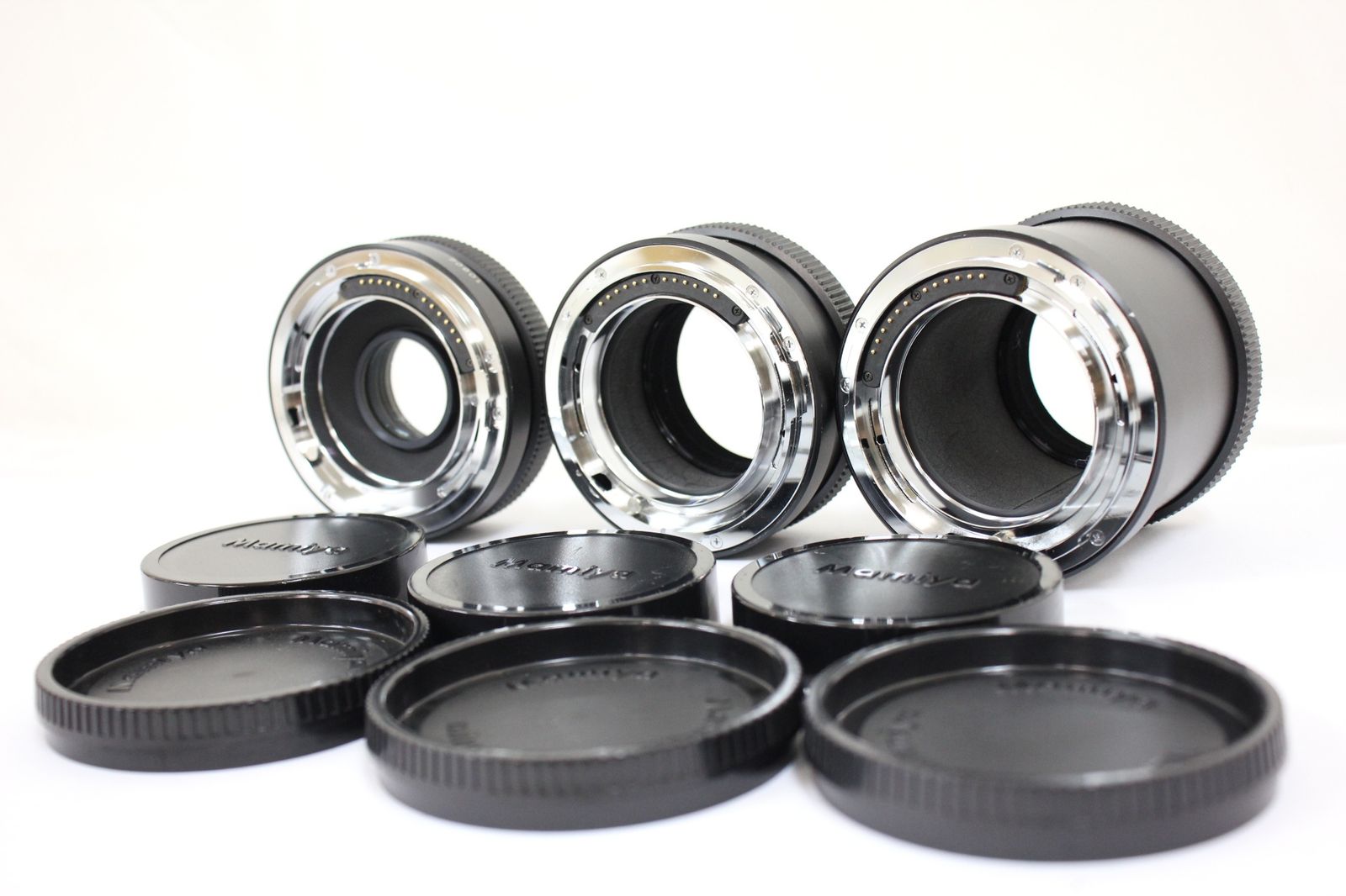 返品保証 3点まとめ マミヤ Mamiya RZ67 NO1 No2 テレコンバーター 1.4X レンズ M7630